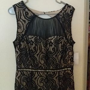 Beautiful Lacy Navy Dress